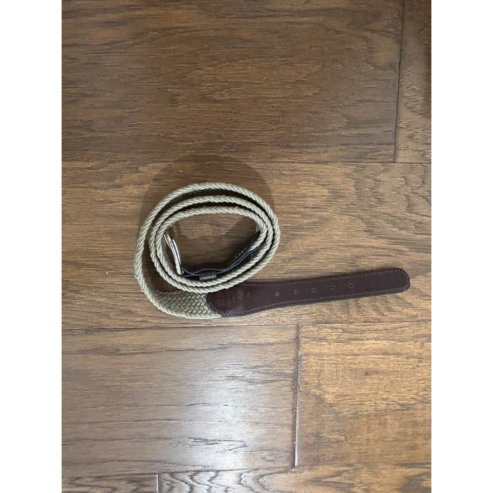 Mens ZepPro Tan leather belt‎ size 42